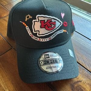 New Era Kansas City Chiefs Super Bowl LVIII Friendship Bracelet Cap